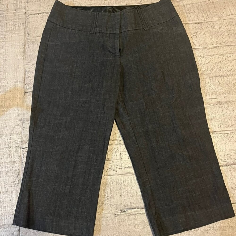 Grey-Pant Capris